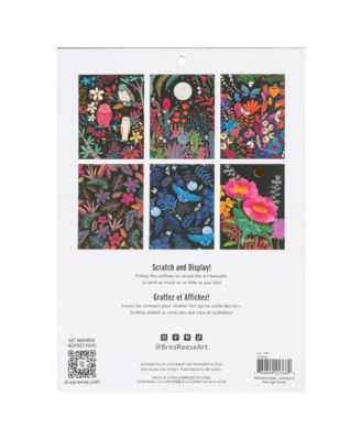 Scratch Art: Paper Pad - Owl & Moon