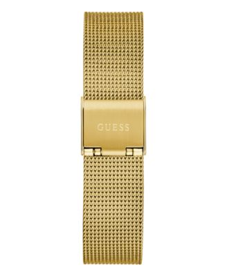 Women’s Analog Gold-Tone Mesh Watch, 34mm