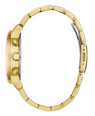 Men's Chronograph Gold-Tone Stainless Steel Watch, 44mm