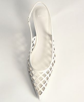 Women's Die-Cut Kitten Shoes