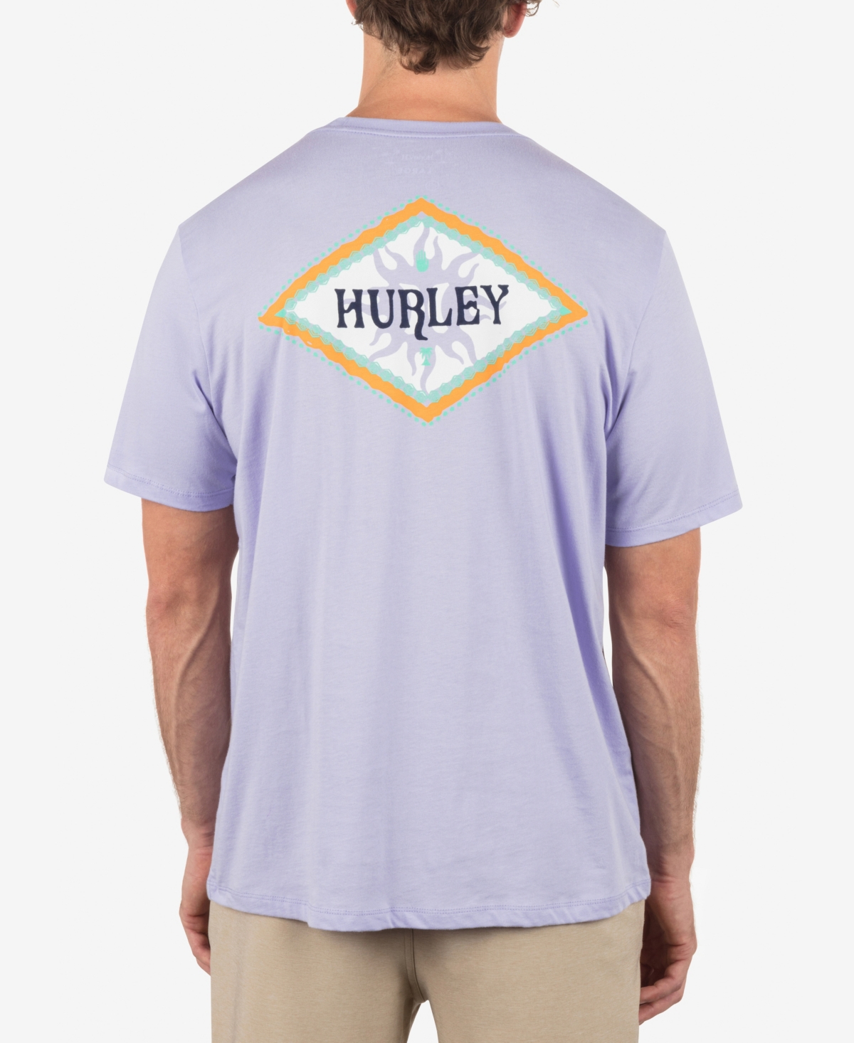 Men's Tropics Short Sleeve T-Shirt - Lavendar mist