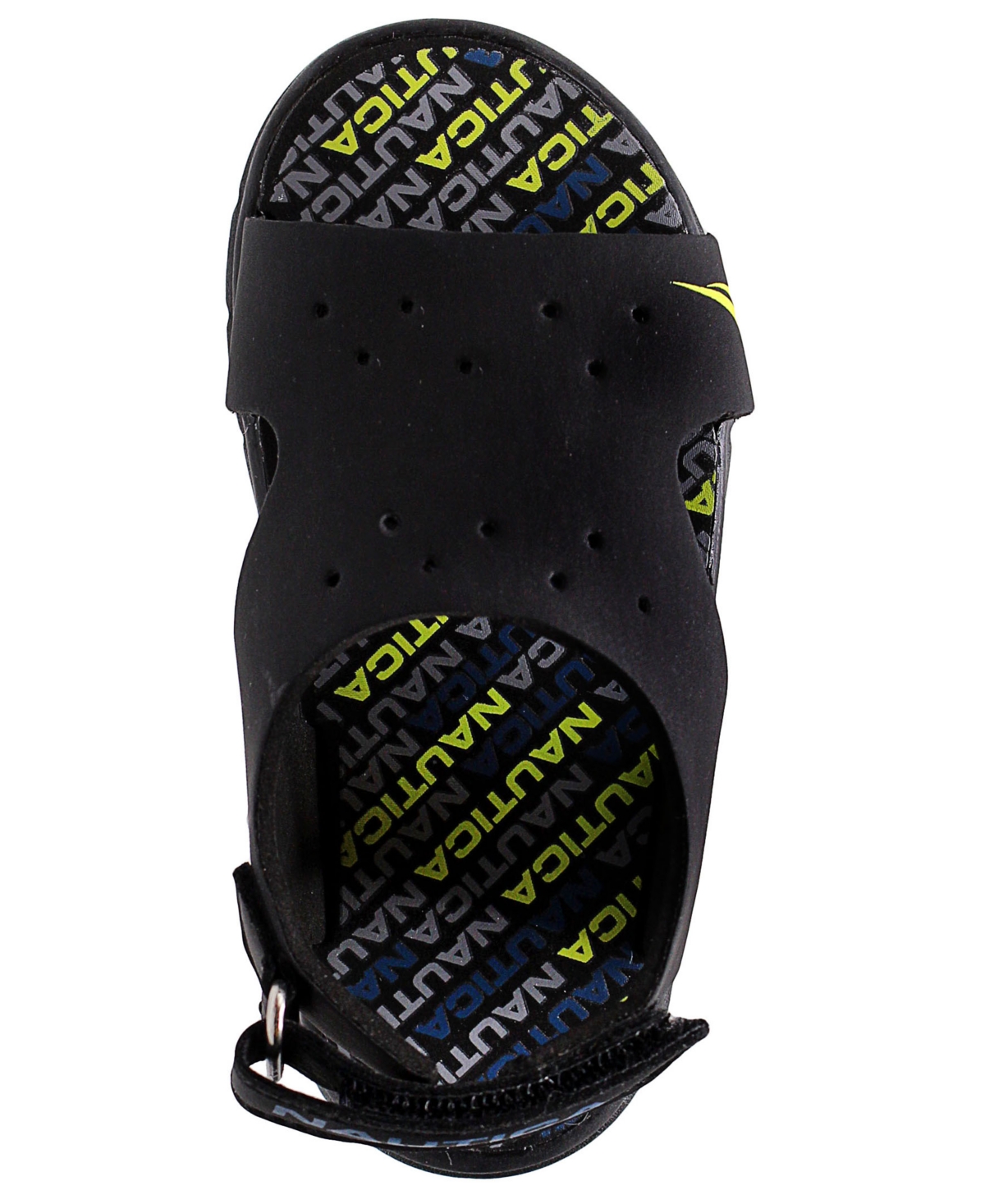Nautica Toddler And Little Boys Orca Water Sandals In Black,teal Multi