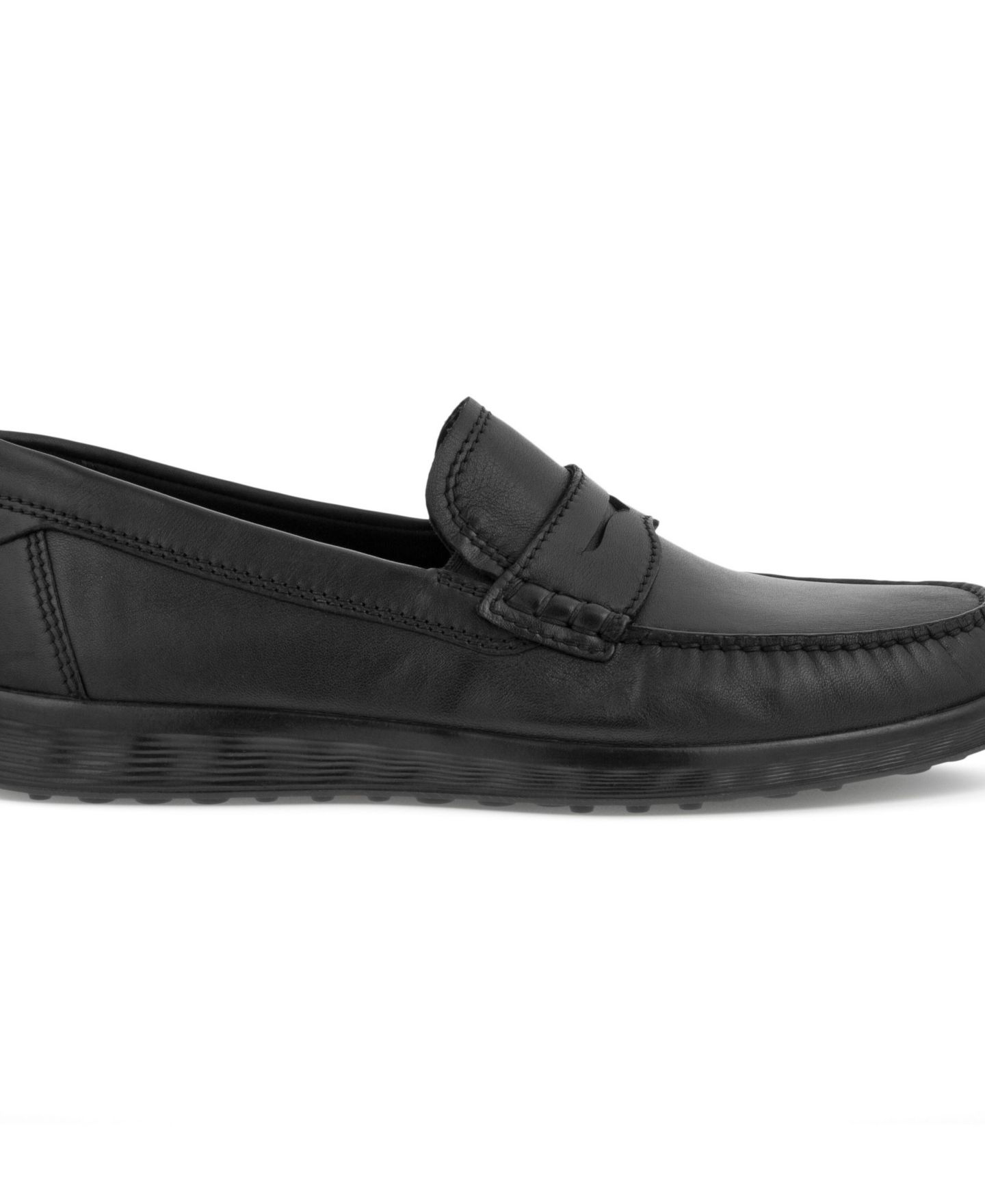 Мужские туфли Ecco Lite Moc Penny, цвет: Чёрный — фото 2