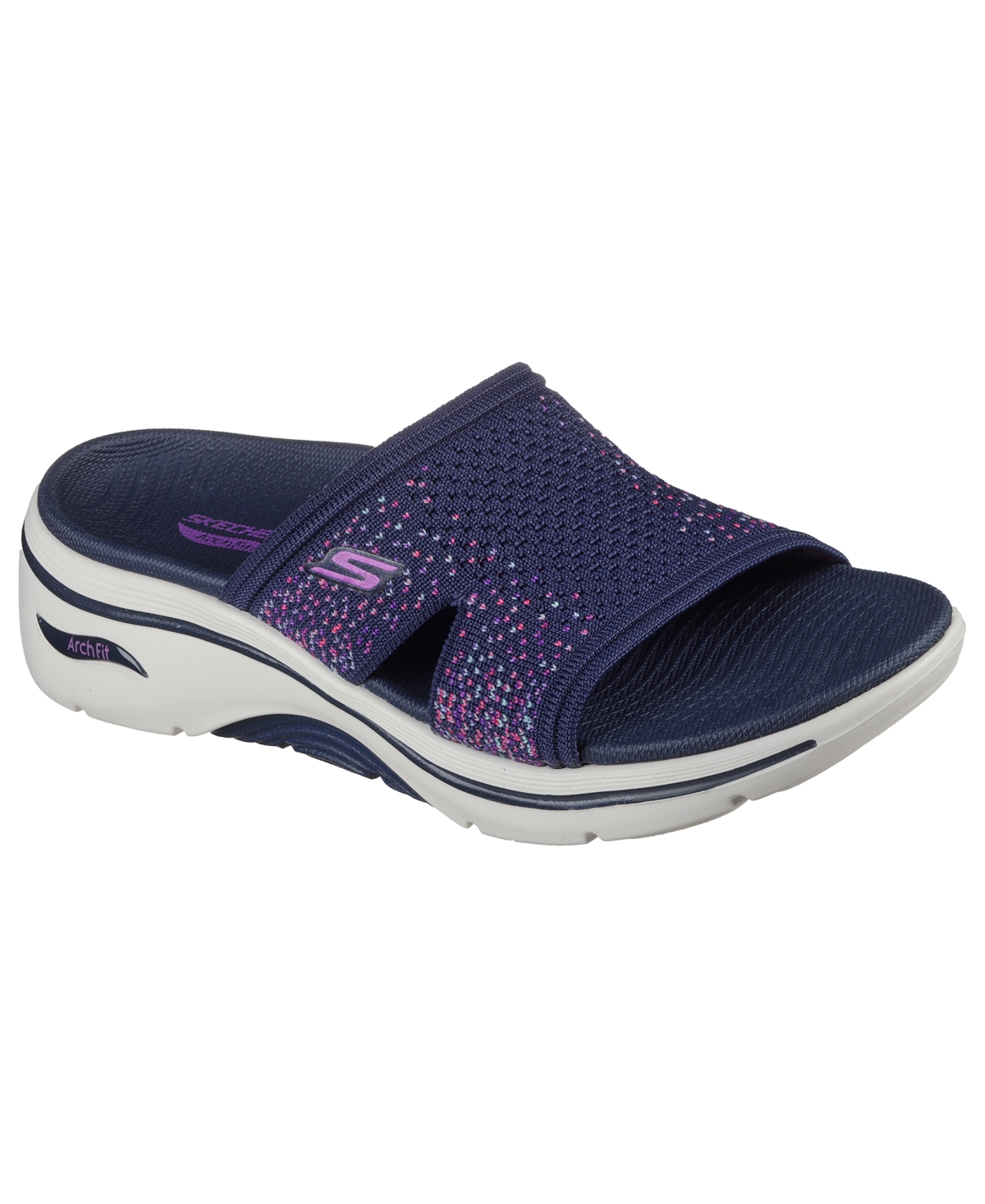 Women's Martha Stewart: Go Walk Arch Fit 2.0 - Taylor Sandals from Finish Line - Navy, Multi