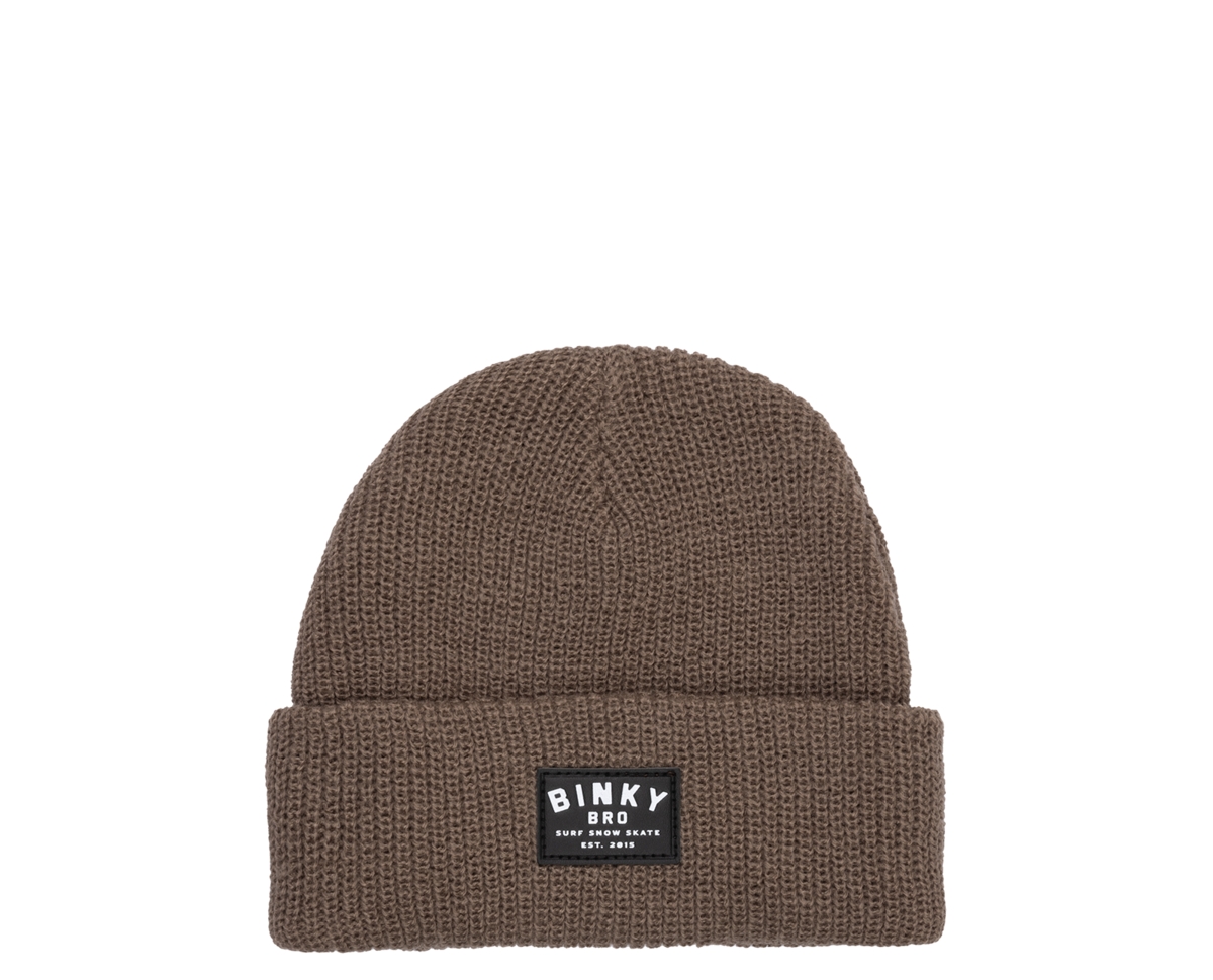 BinkyBro Boys Sereno Brown Beanie