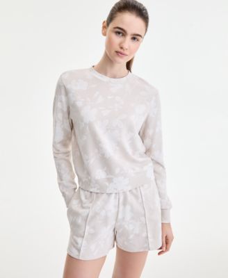 Nike - Women's Classic Printed Crewneck Sweatshirt