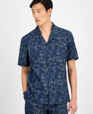 Alfani - Men's Abstract Print Shirt