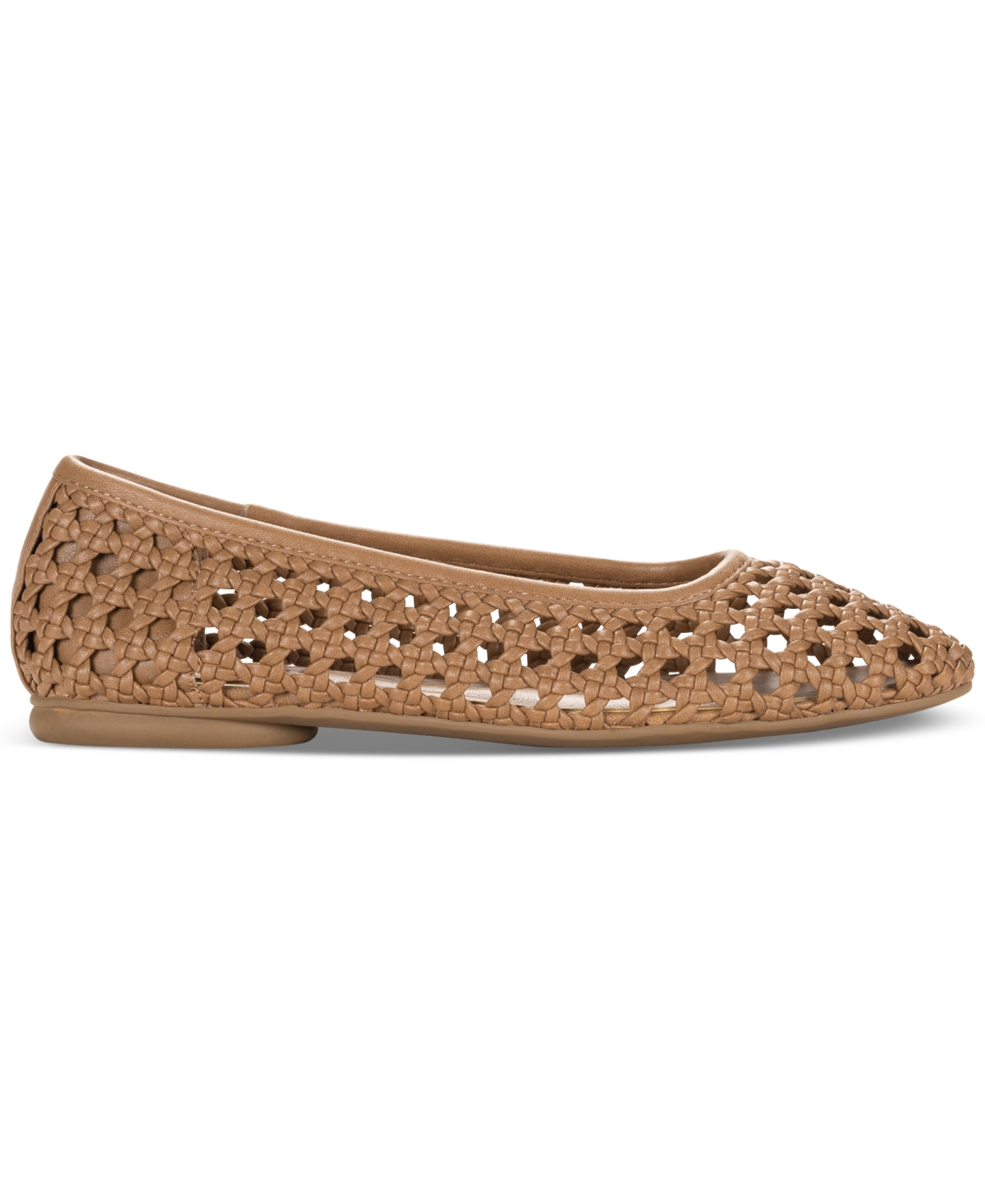 Style & Co Women's Tesss Flat Woven Flats, Exclusively At Macy's In Swt Mpl Wv