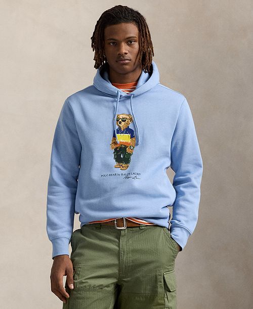alfani Polo Ralph Lauren Men's Polo Bear Fleece Hoodie Men's Fashion & Accessories