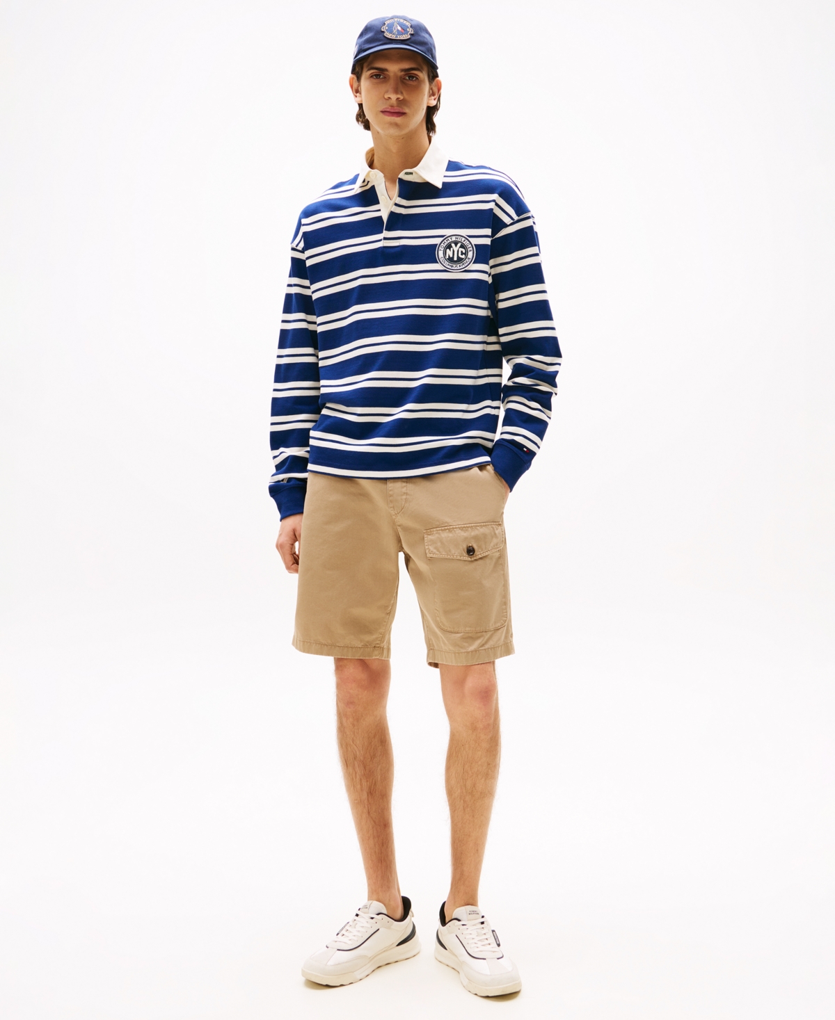 Tommy Hilfiger Relaxed Fit Twill Cargo Short In Neutral