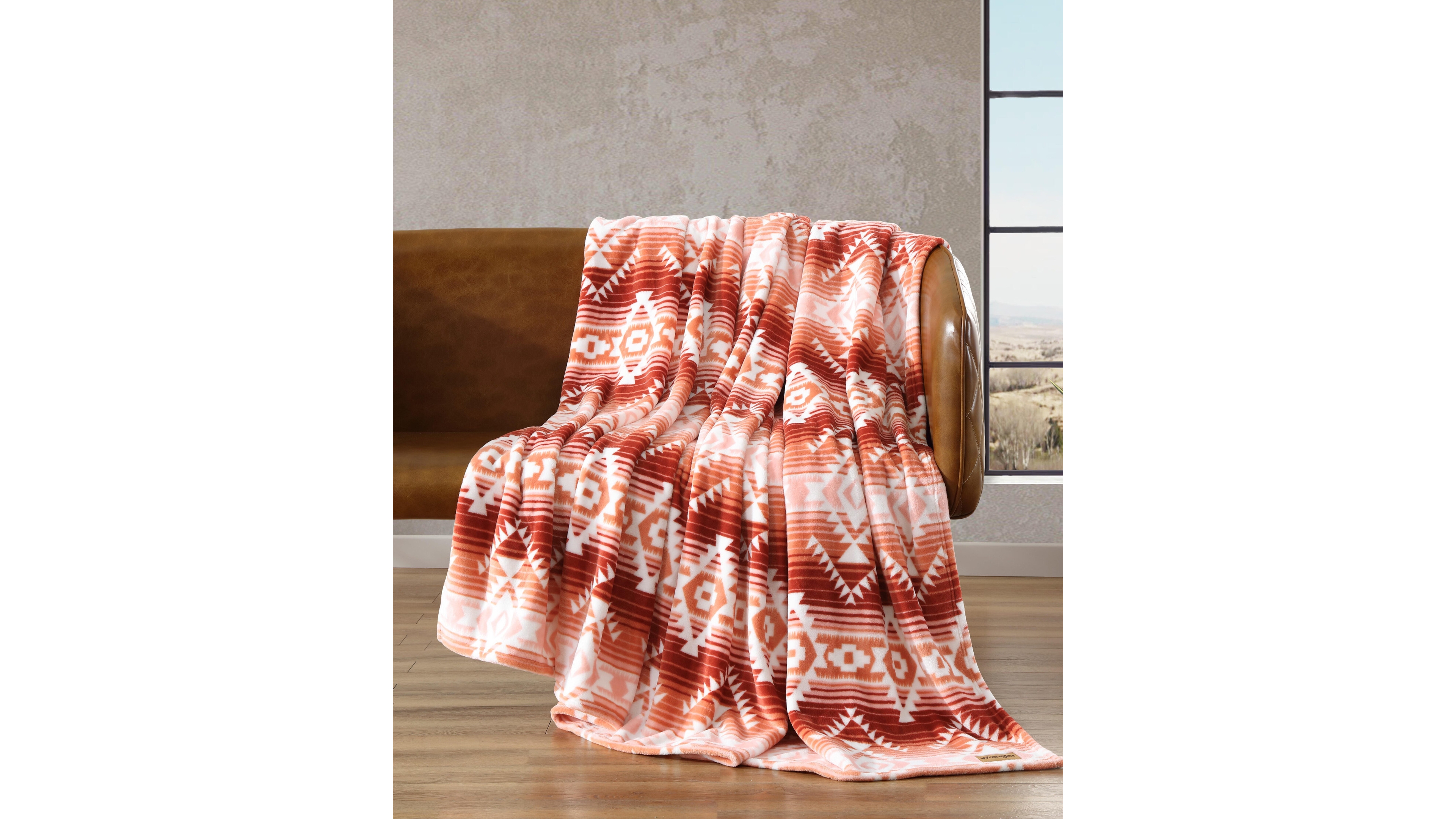 Wrangler Jericho Ultra Soft Plush Fleece Blanket, King