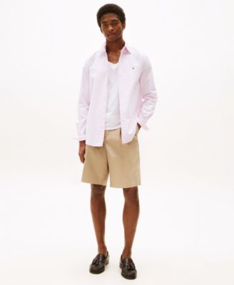 Men's Regular-Fit Striped Heritage Oxford Long-Sleeve Shirt