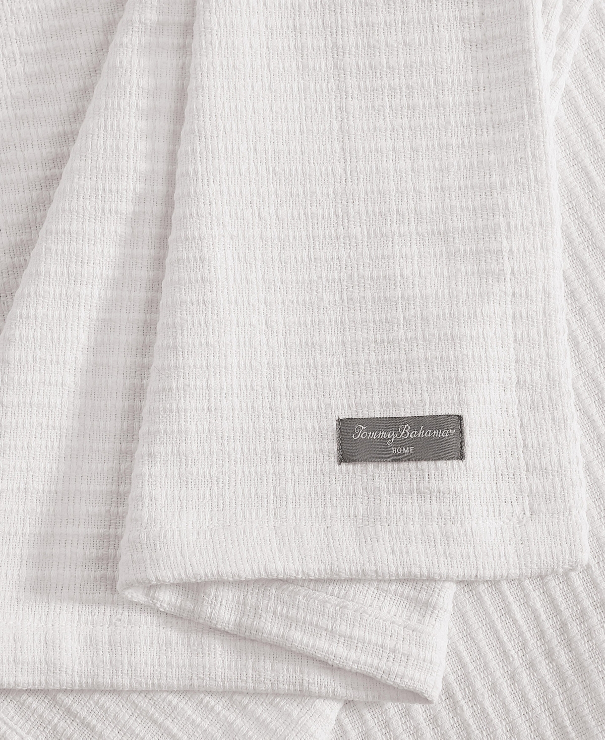 Tommy Bahama Woven Yarn Dyed Cotton Blanket, King
