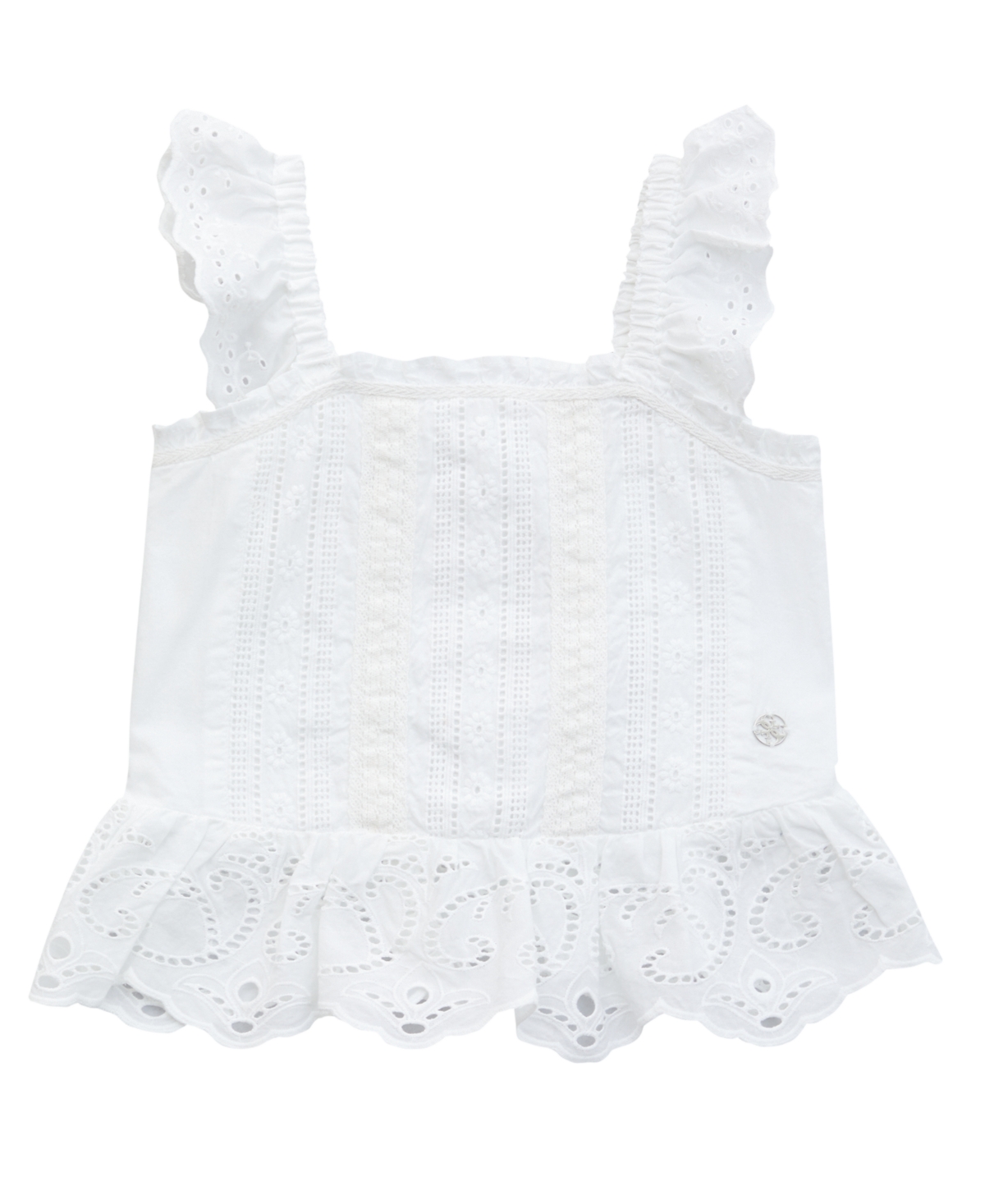 Guess Big Girls Muslin Tank Top