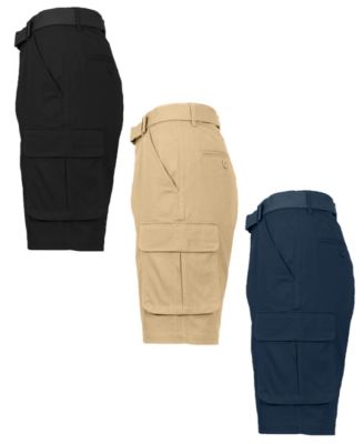 Men's 3-Pack Flex Stretch Cargo Shorts