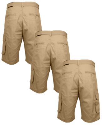 Men's 3-Pack Flex Stretch Cargo Shorts