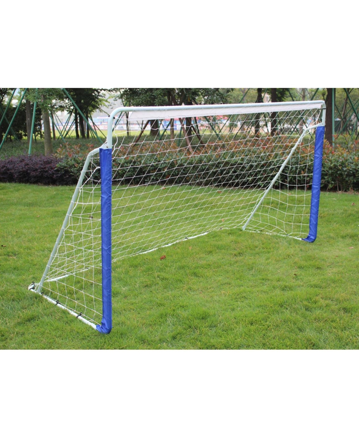 8'x5' Soccer Goal with Carry Bag - White