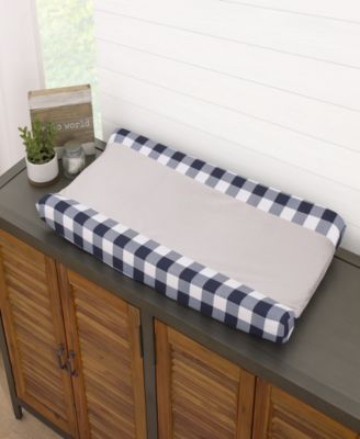 National Park Buffalo Check Changing Pad Cover