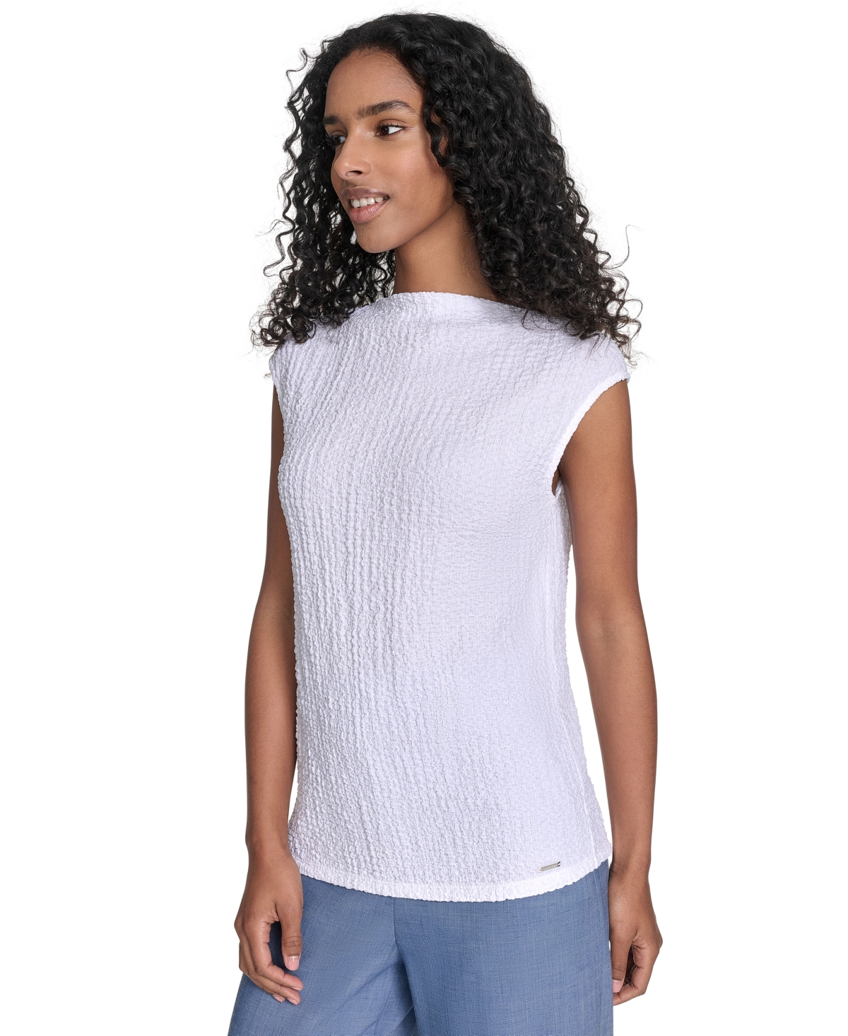 Calvin Klein Women's Sleeveless Textured Top