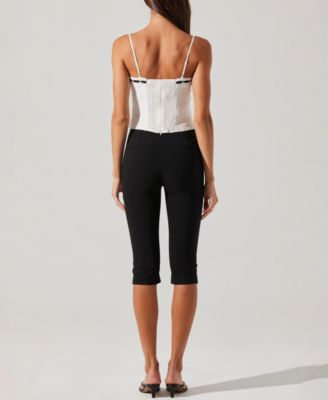 Women's Cardin High-Rise Capri Pants
