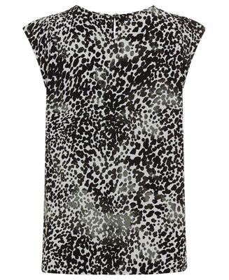 Women's Modern Animal Print Blouse