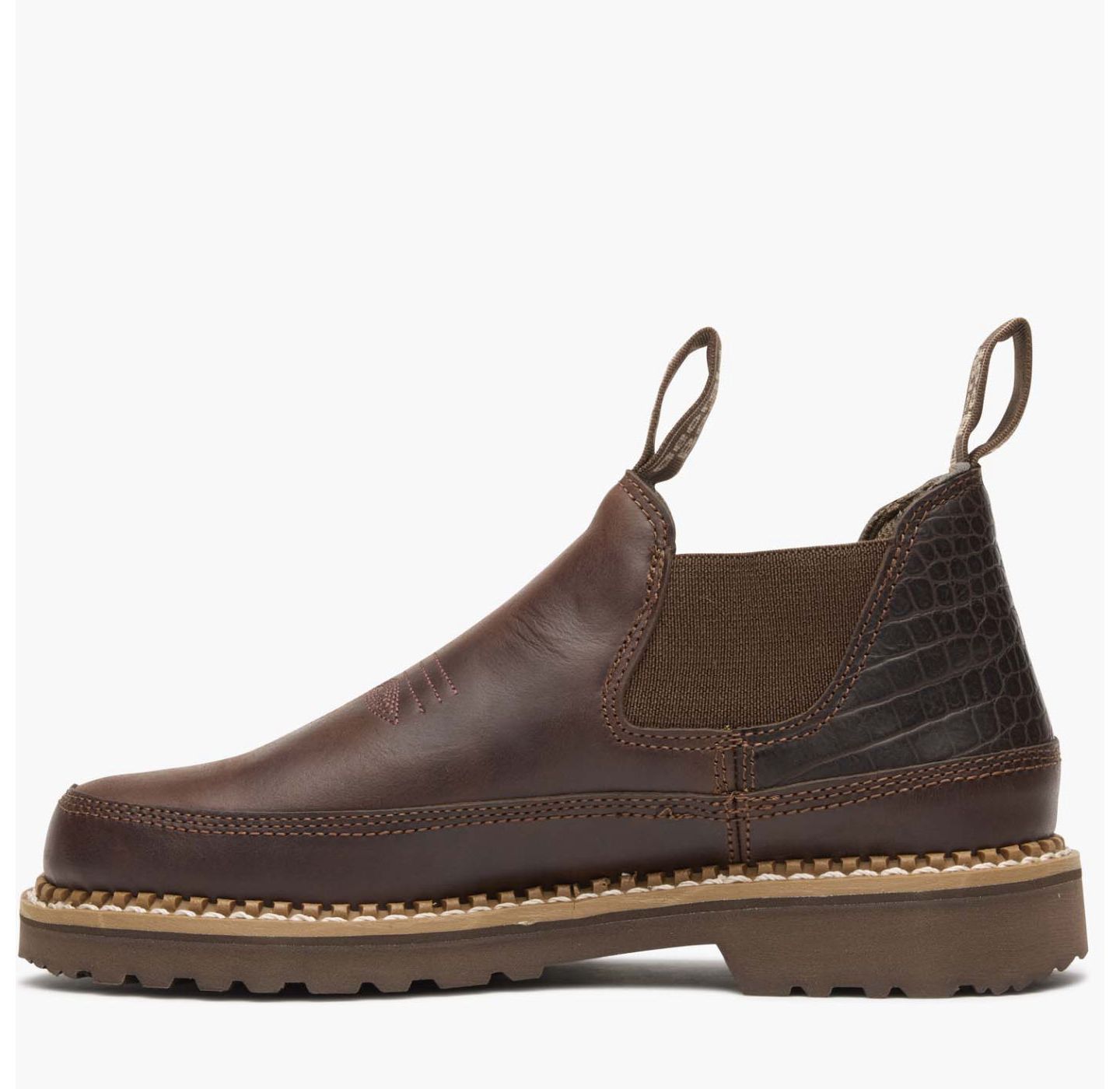 Женские ботинки GEORGIA BOOT Romeo Work Shoe, цвет: Коричневый — фото 5