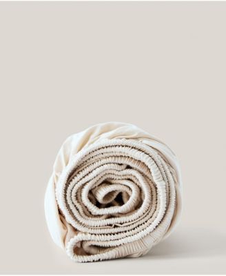 Organic Cotton Room Service Sateen Fitted Sheet - King