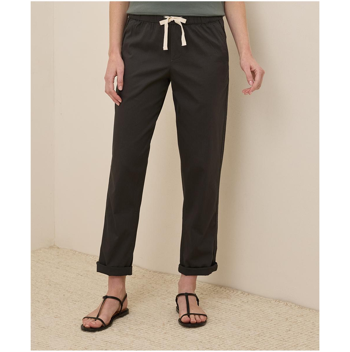 Women's Organic Cotton Daily Twill Pant - Ochre