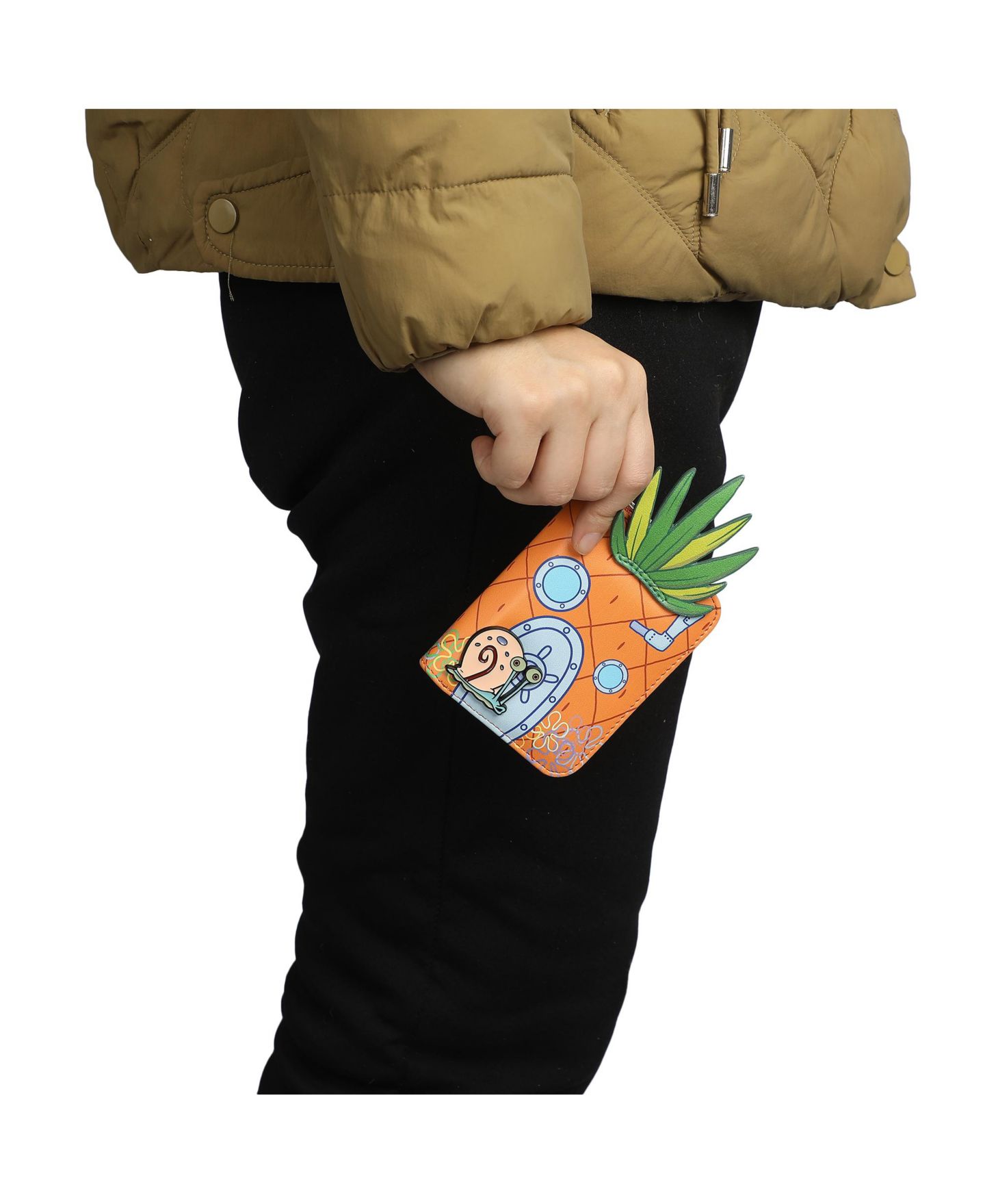 Женский кошелёк для карт SpongeBob SquarePants, цвет: Spongebob Pineapple House — фото 11
