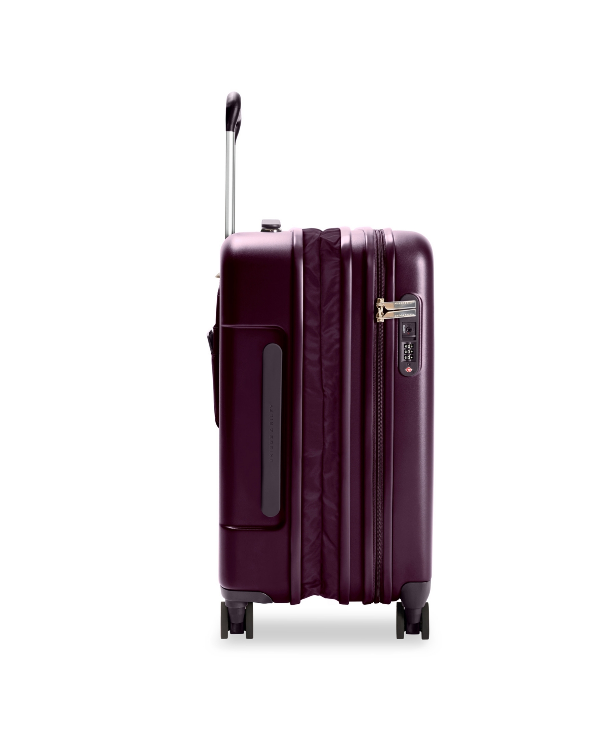 Briggs & Riley 22" Sympatico Essential Carry-on Expandable Spinner In Plum