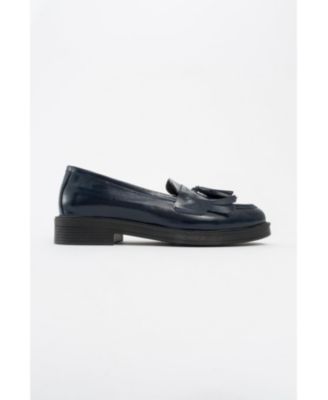 Milly Leather Tassel Loafers