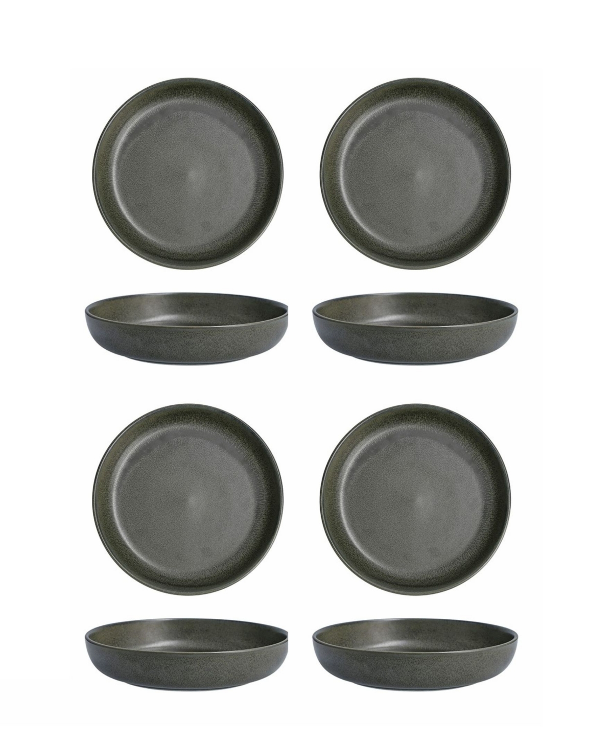 Sound Forest Coupe 4 Pc. Pasta Bowls Set - Forest