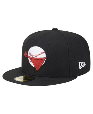 New Era - Men's Black Quad Cities River Bandits Authentic Collection 59FIFTY Fitted Hat