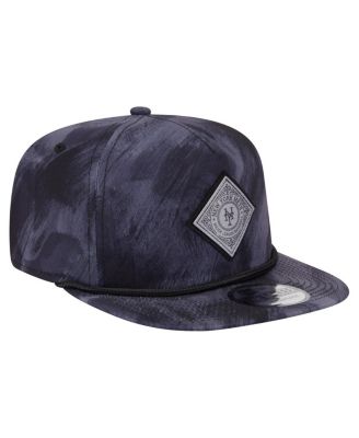 Men's Navy New York Mets Printed Golfer Snapback Hat