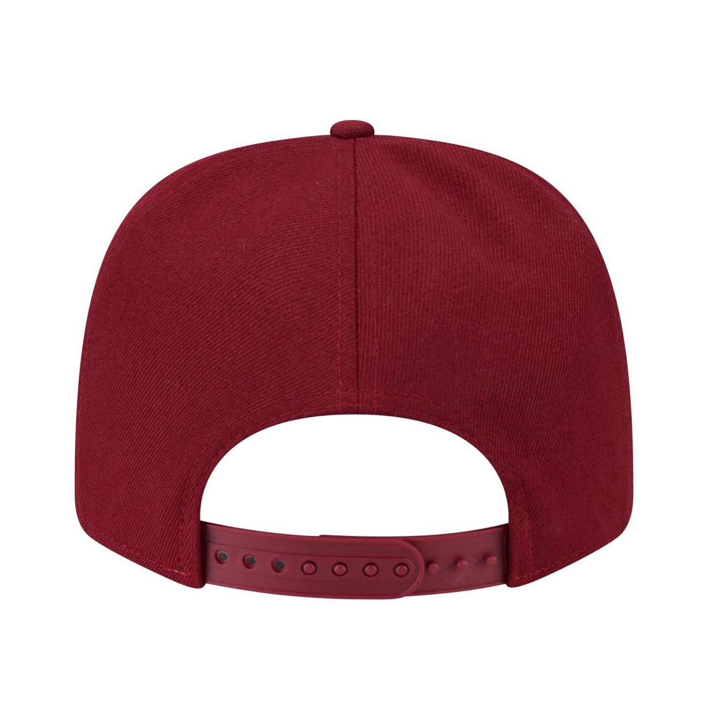 Мужской головной убор New Era Cardinal Arkansas Razorbacks Game Day Multi-Rope 9SEVENTY Stretch-Snap Hat — фото 3