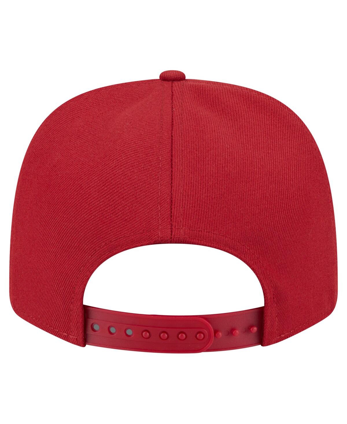 New Era Men's Crimson Indiana Hoosiers Game Day Multi-rope 9seventy Stretch-snap Hat In Crimson