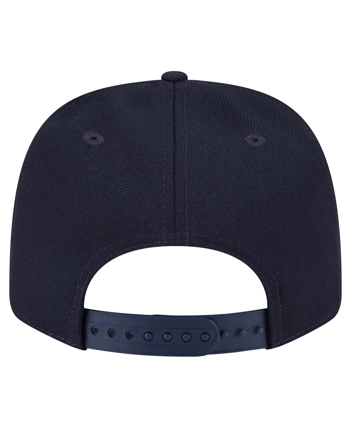 New Era Men's Navy Notre Dame Fighting Irish Game Day Multi-rope 9seventy Stretch-snap Hat In Navy
