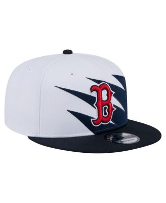 Men's Navy/White Boston Red Sox Jagged 9FIFTY Snapback Hat