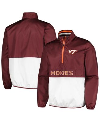 G-III Sports by Carl Banks - Men's Maroon Virginia Tech Hokies Cornerman&nbsp;Half-Zip Top