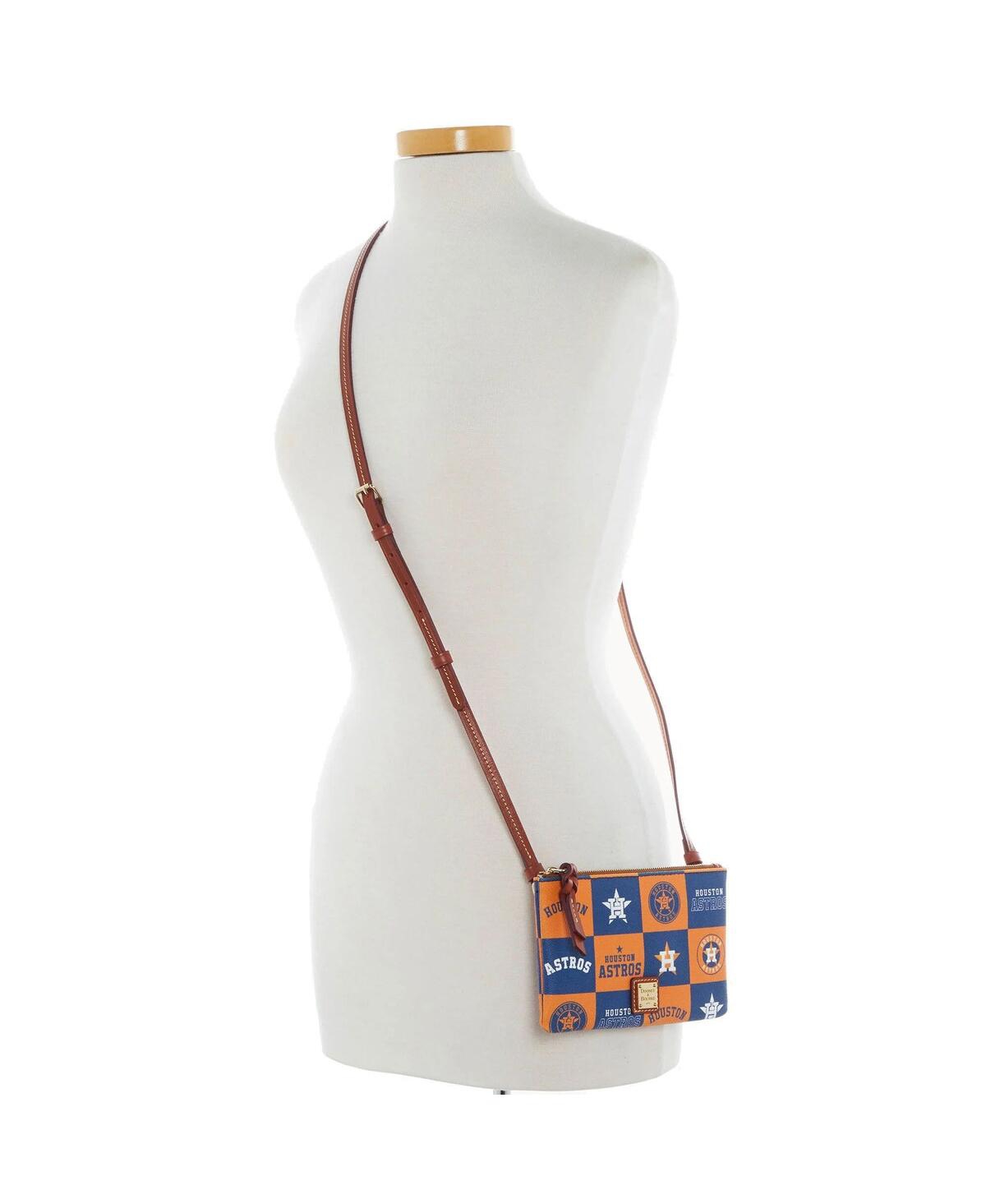 DOONEY & BOURKE HOUSTON ASTROS TOP ZIP CROSSBODY PURSE 