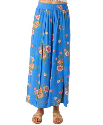 Juniors' Tamara Rio Floral-Print Woven Pants