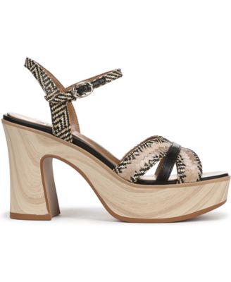 Women's Katalina Block Heel Square Toe Platform Sandals