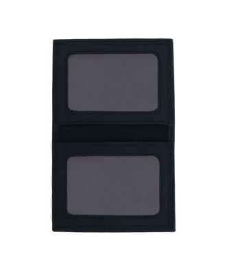 Men's Orion Leather 8-Slot Bi-Fold Wallet with Removable ID Card Case