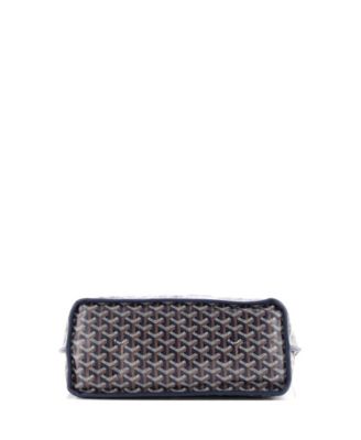 PM Anjou Reversible Tote Embroidered Coated Canvas