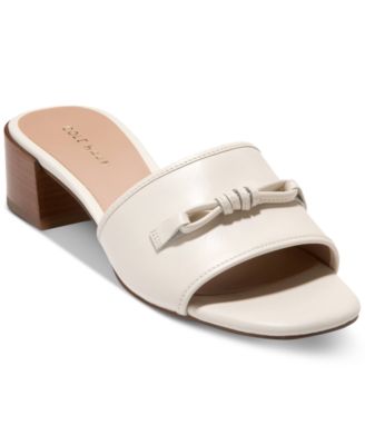 Cole Haan Women's Cailyn Bow Mule Dress Sandals - Macy's