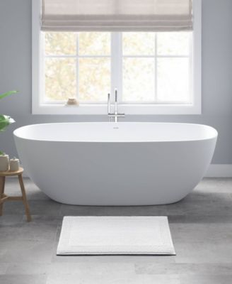 Splendor Reversible Tufted Cotton Bath Rug, 20" x 30"