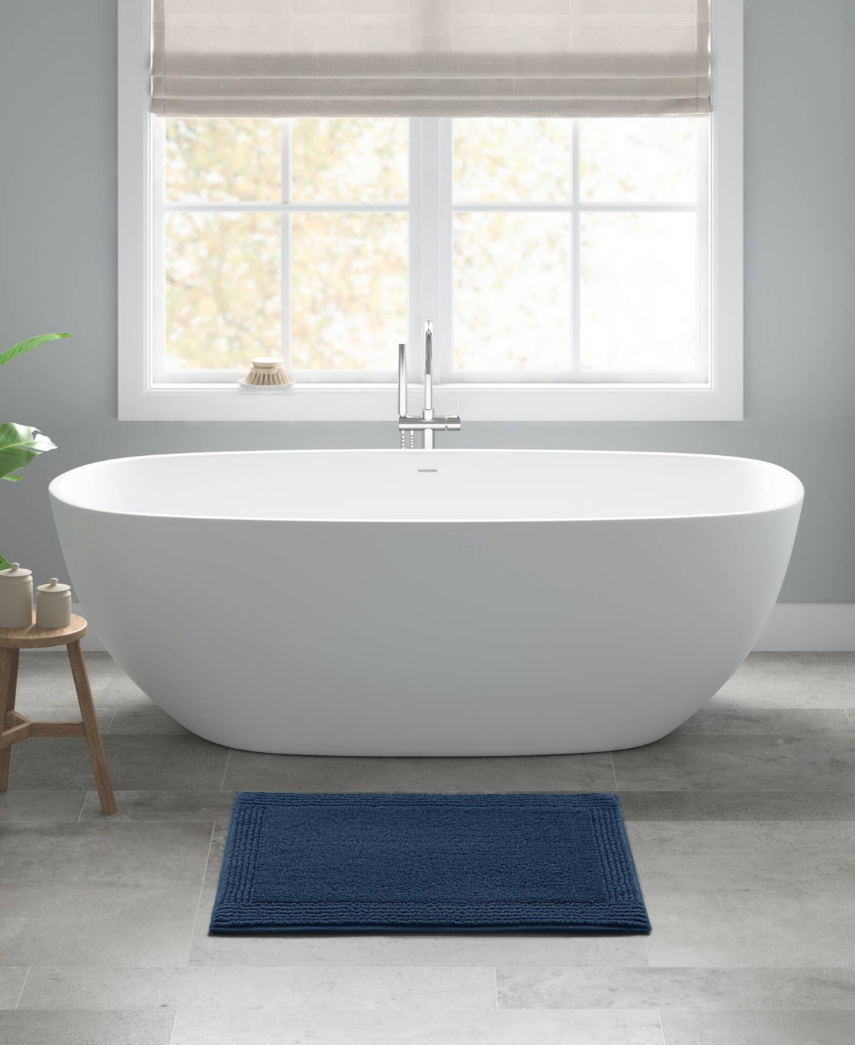 Madison Park Signature Splendor Reversible Tufted Cotton Bath Rug, 20" X 30"