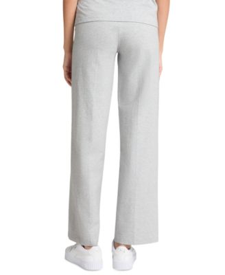 Women's Essential Logo Mid-Rise Full-Length Pants