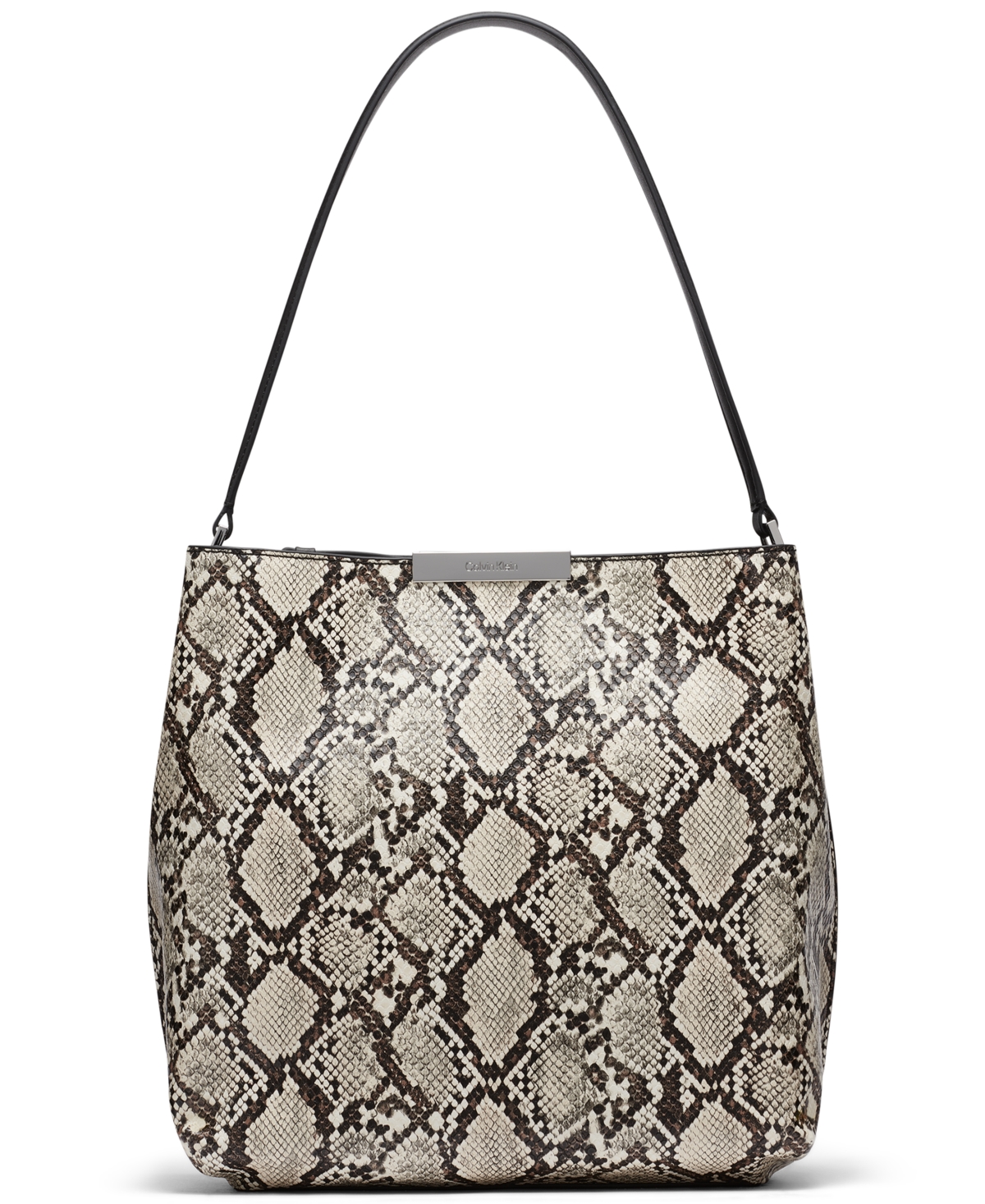 Jodi Snake Bucket Bag - Black Multi