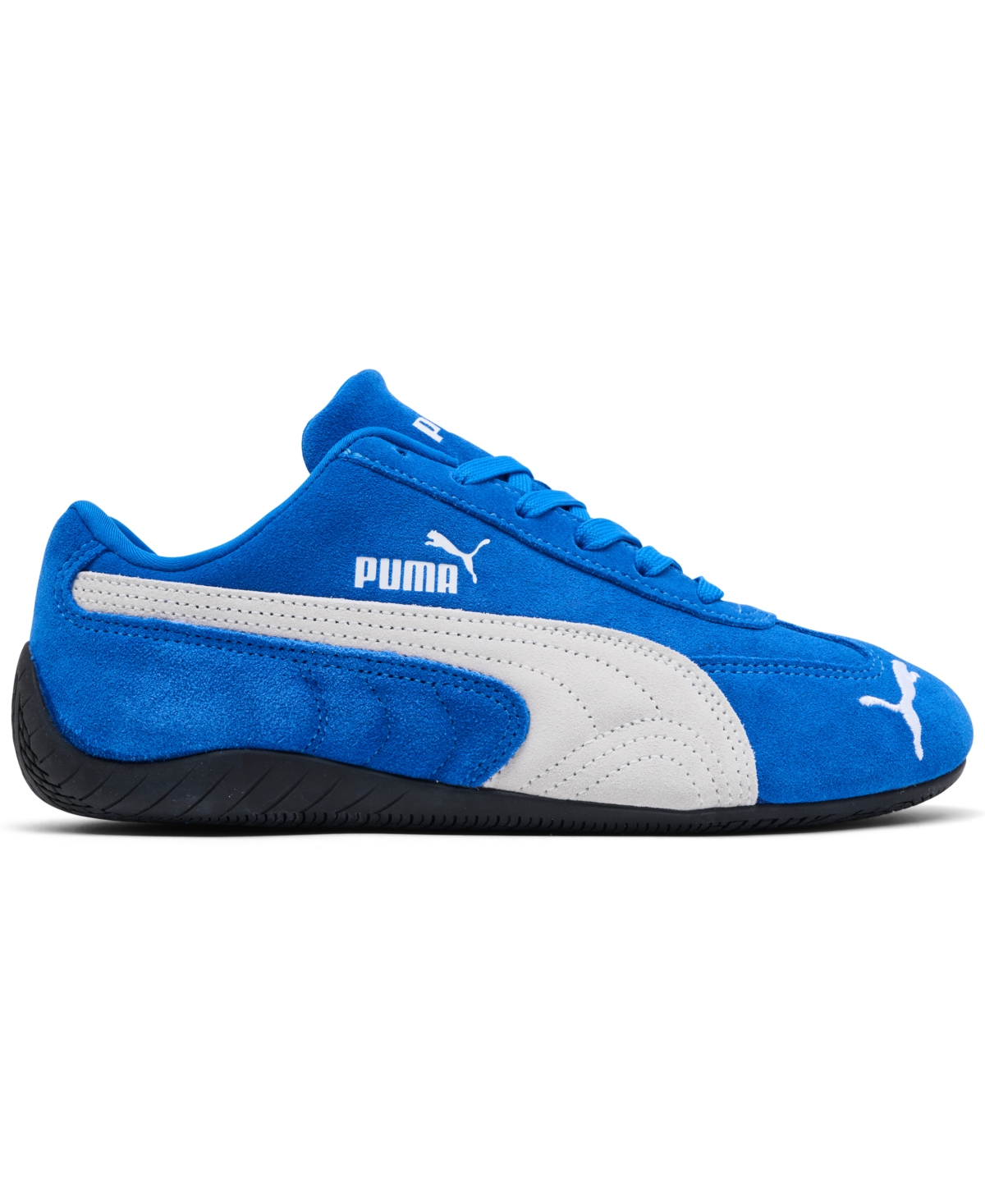 Shop Puma Women's Speedcat Og Running Sneakers From Finish Line In Team Royal,white